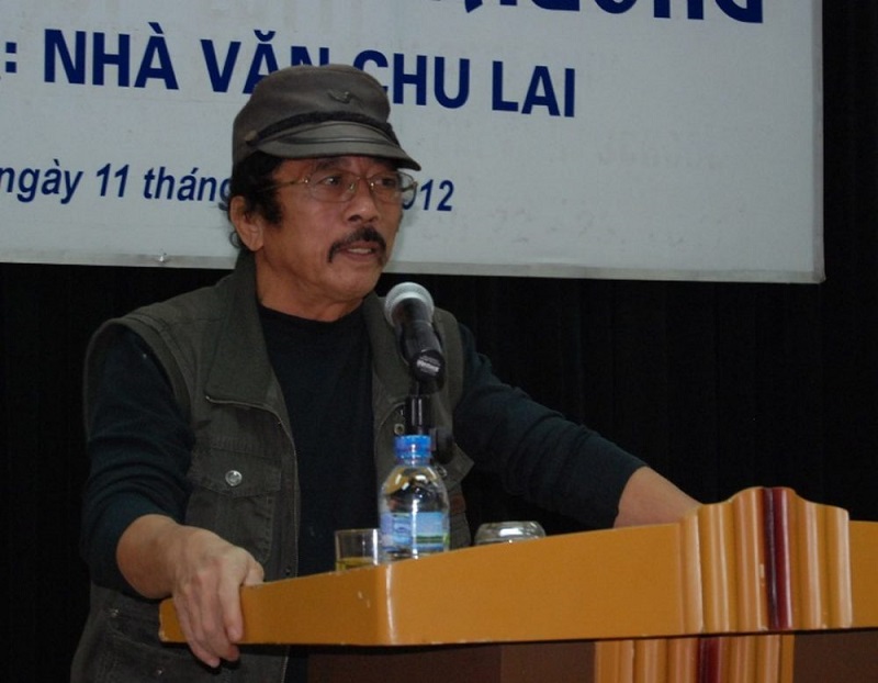 Nhà văn Chu Lai - Tác giả của cuốn sách Mưa Đỏ