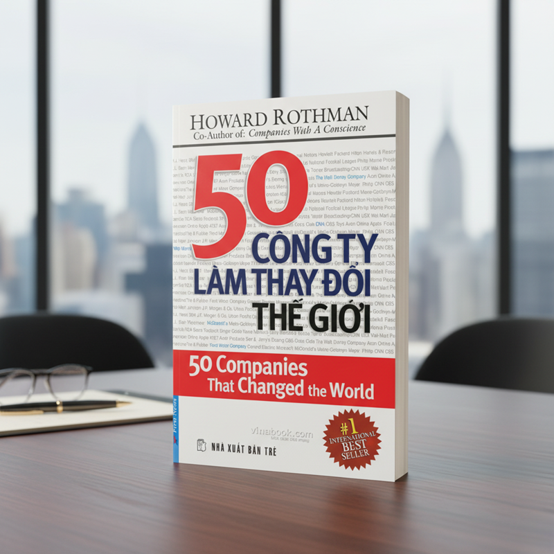 Sách 50 Công Ty Làm Thay Đổi Thế Giới của tác giả Howard Rothman
