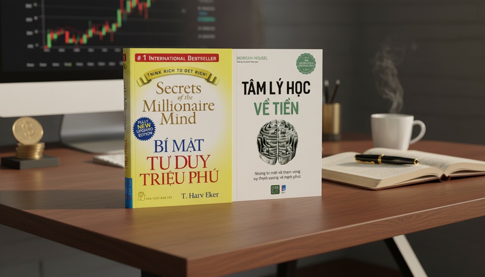 Điểm khác biệt giữa sách Bí Mật Tư Duy Triệu Phú và Tâm Lý Học Về Tiền